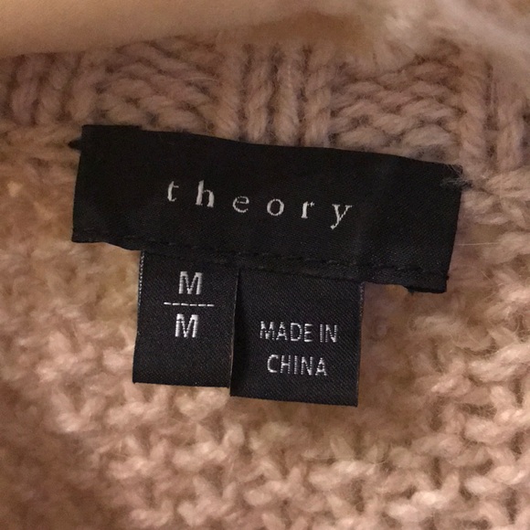 Theory Fisherman’s knit sweater- perfect condition - Picture 2 of 4